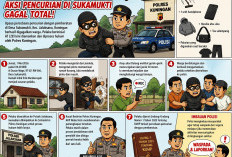 Maling Dipergoki Warga, Aksi Pencurian di Sukamukti Gagal Total