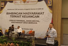 OJK Cirebon dan Anggota DPR RI Ingatkan Warga Kuningan Waspadai Pinjol Ilegal