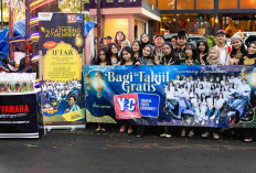 Yamaha Youth Community (Y2C) Bandung Perkuat Kebersamaan Lewat Iftar Member & CSR Berbagi Takjil