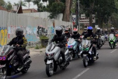 Kolaborasi Satu Dekade MAXI YAMAHA & PROSTREET, Sulap Lapangan Terbang Jadi Arena Adu Kecepatan