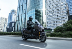 Jadi Kado Spesial di Awal Tahun, Yamaha Resmi Jual Skutik Premium TMAX di Indonesia