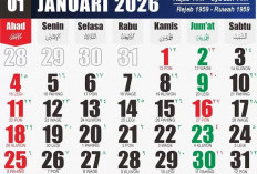 Catat, Bulan Januari 2026 Ada Dua Tanggal Merah, Satu Long Weekend 