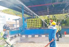 Stasiun Pengisian Bulk Elpiji Cipari Kebakaran, Damkar Temukan Titik Api di Atap