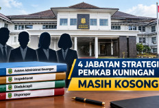 Empat Jabatan Kosong Pemkab Kuningan, Dua Laki-Laki dan Dua Perempuan Jadi JPT?