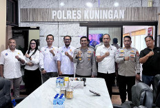 Jaga Kondusivitas Jelang May Day, KSPSI–Polres Kuningan Perkuat Sinergi