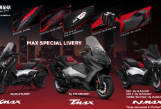 Yamaha Luncurkan MAX Special Livery, Rayakan Perjalanan 25 Tahun MAX Hadir untuk Konsumen Global