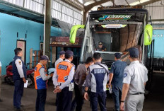 Jelang Mudik Lebaran, Bus di Kuningan ‘Disidak’ Dishub