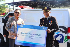Kado HUT Bhayangkara, BRI Serahkan Ambulans ke Polres Kuningan