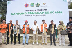 Bupati Kuningan Resmikan Kampung Tanggap Bencana di Sangkanerang