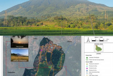 Sawah Hijau, Gunung Ciremai dan Sunset Memikat, Ini Pesona Desa Cidahu Pasawahan