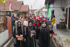 HUT RI ke-81 di Karanganyar Kuningan, Warga Jalan Santai