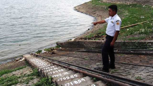 Pintu Air Waduk Darma Ditutup, Pengairan Irigasi Disesuaikan Kebutuhan