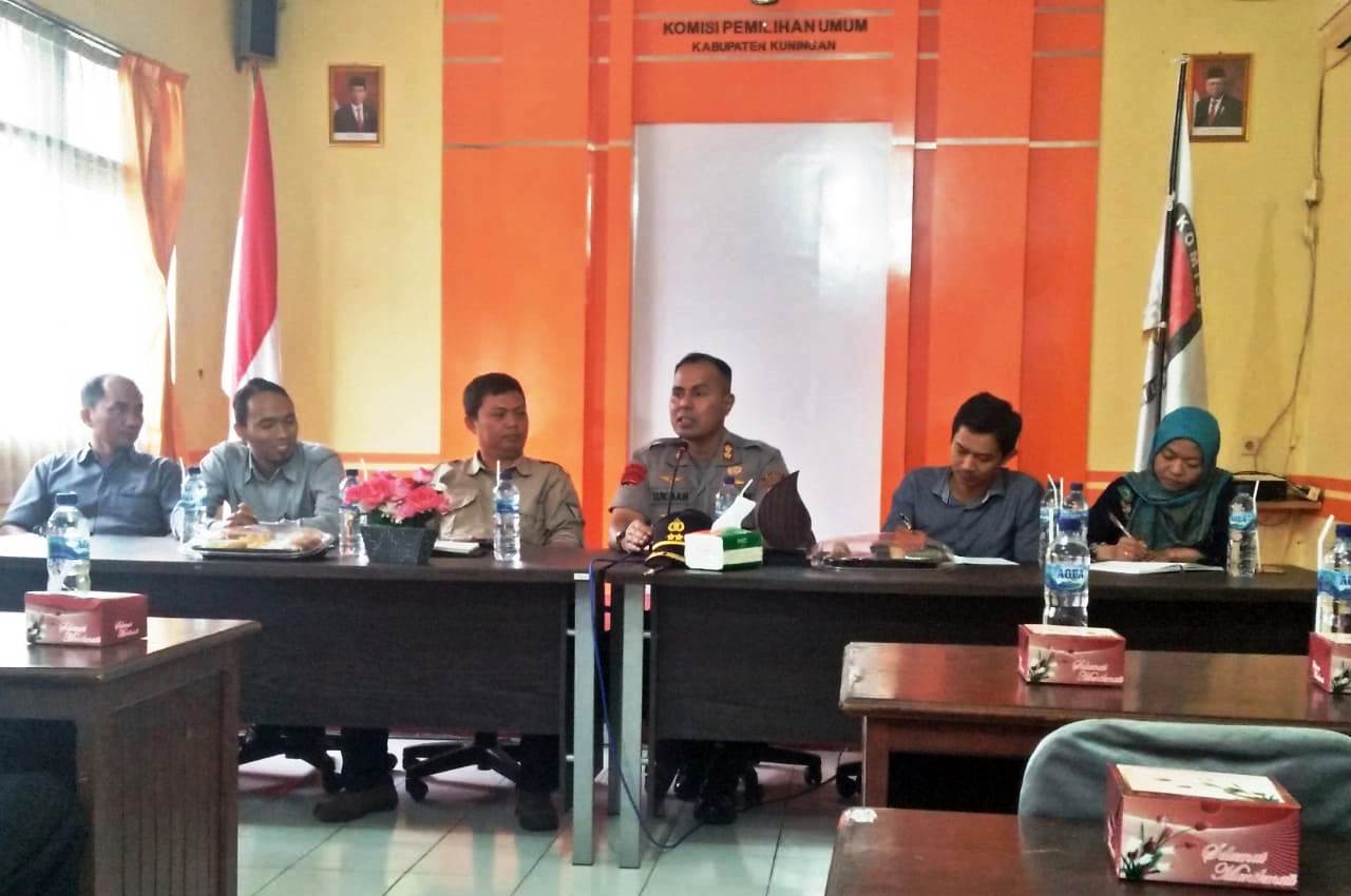 Jalin Silaturahmi, Kapolres Baru Sambangi Kantor KPU