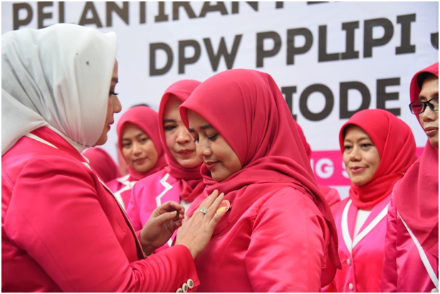 Lina Ruzhan Resmi Jadi Ketua DPW PPLIPI Jabar