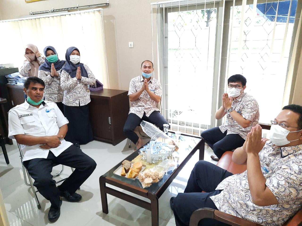 Pegawai PAM Tirta Kamuning Langsung Bekerja, Pelayanan Berjalan Normal