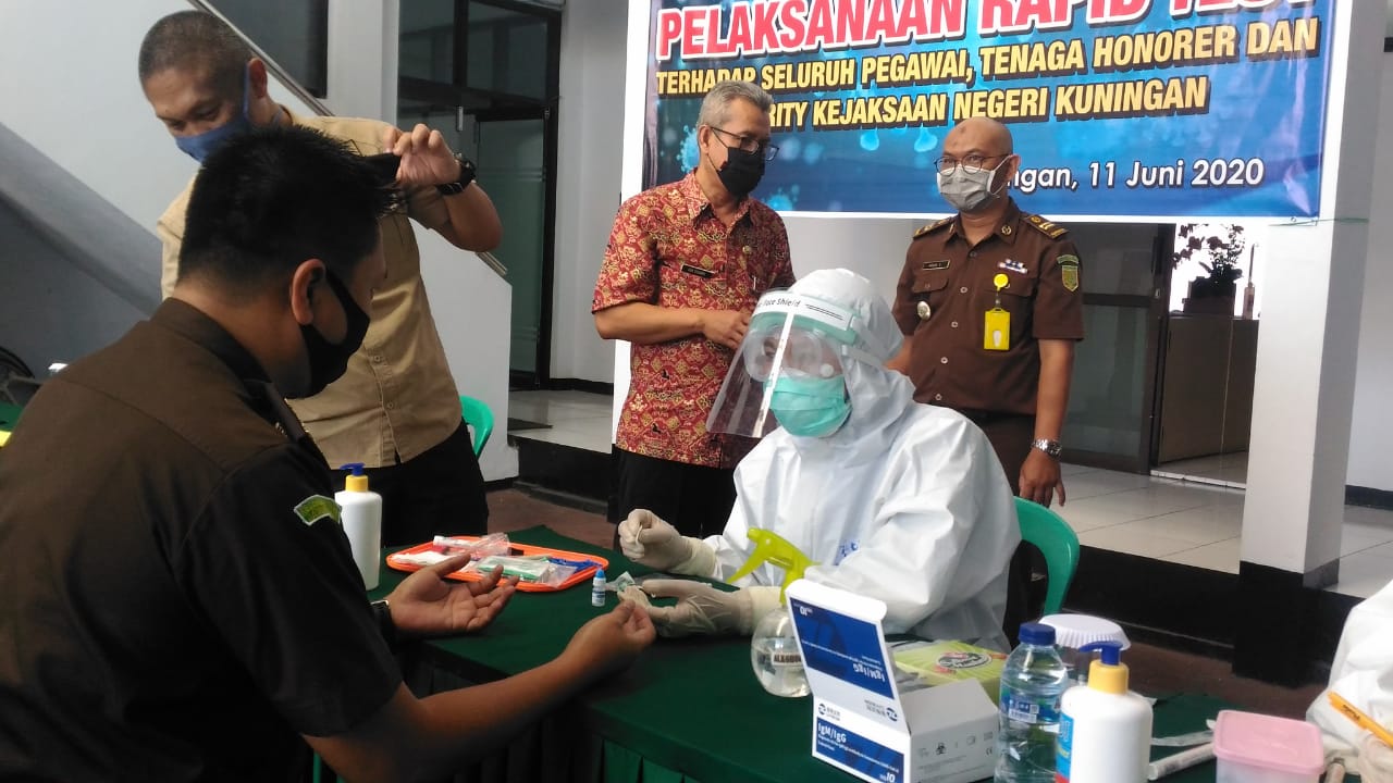 Aparatur Kejari Rapid Test, Semua Negatif