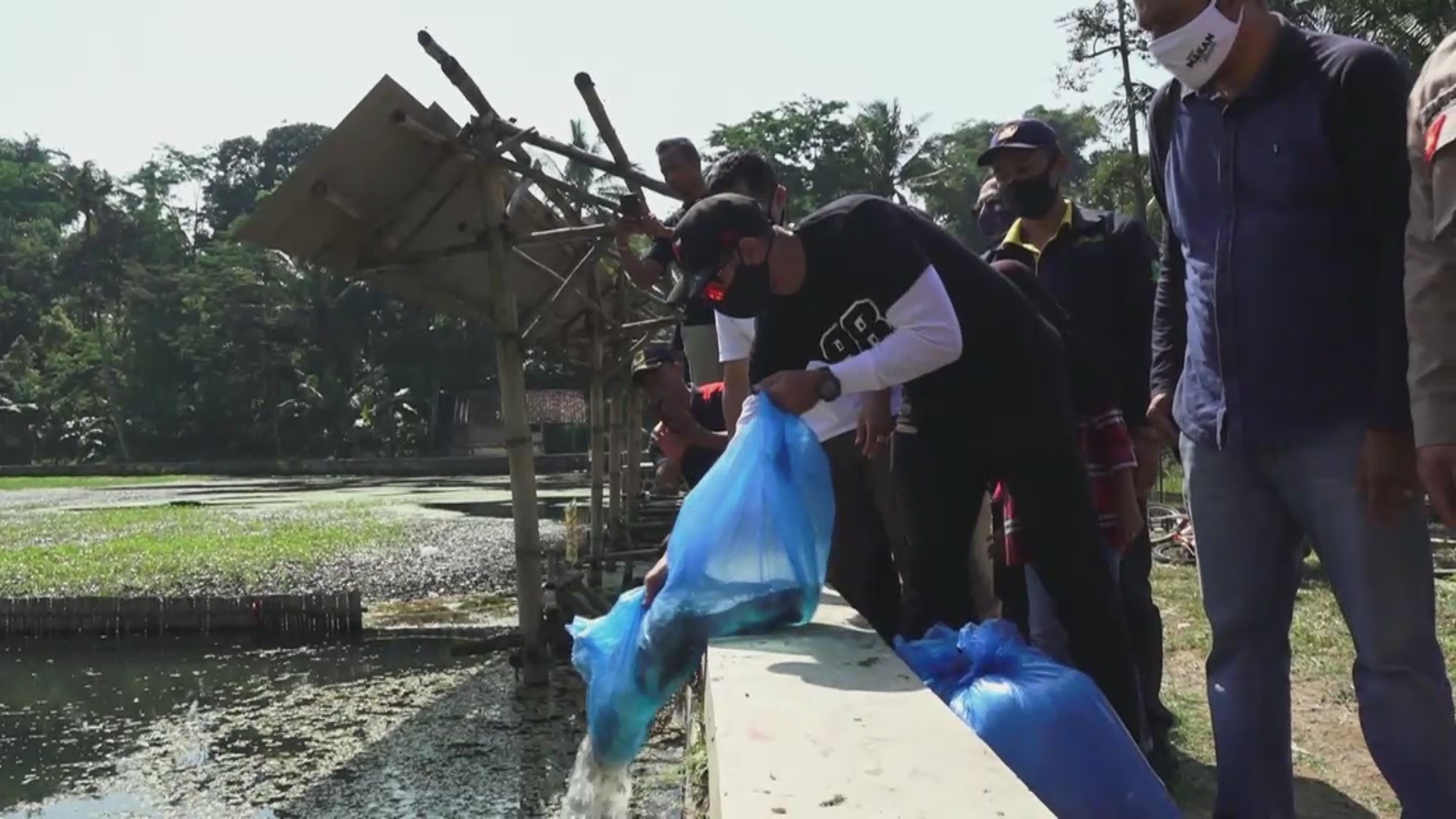 Wabup Tabur Ikan di Situ Citamba