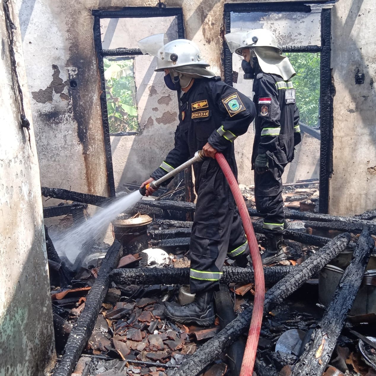 Rumah Petani Terbakar, Kerugian Hampir Setengah Miliar