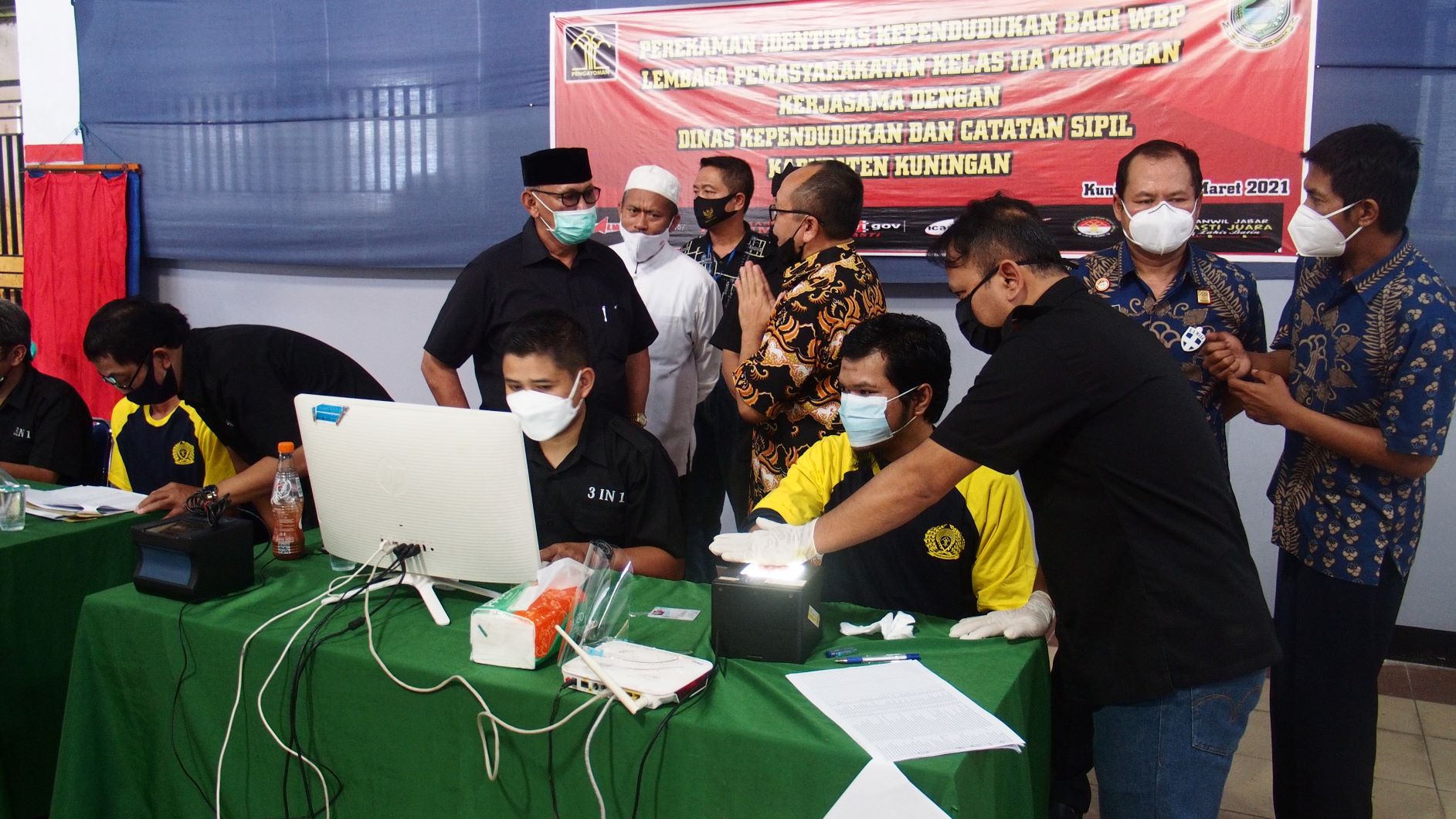 328 WBP Lapas Kuningan Jalani Rekam e-KTP