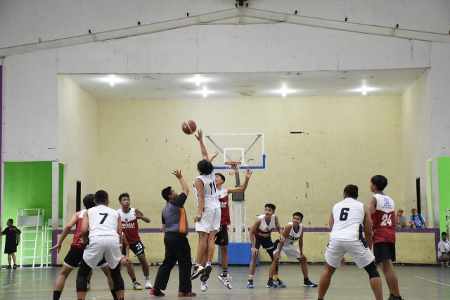 Tim Basket Putra Kabupaten Kuningan Optimis Lolos BK Porda Jabar