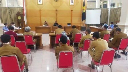 Tagih Kompensasi Air, Sekda Kuningan Sambangi Kantor Setda Kabupaten Cirebon