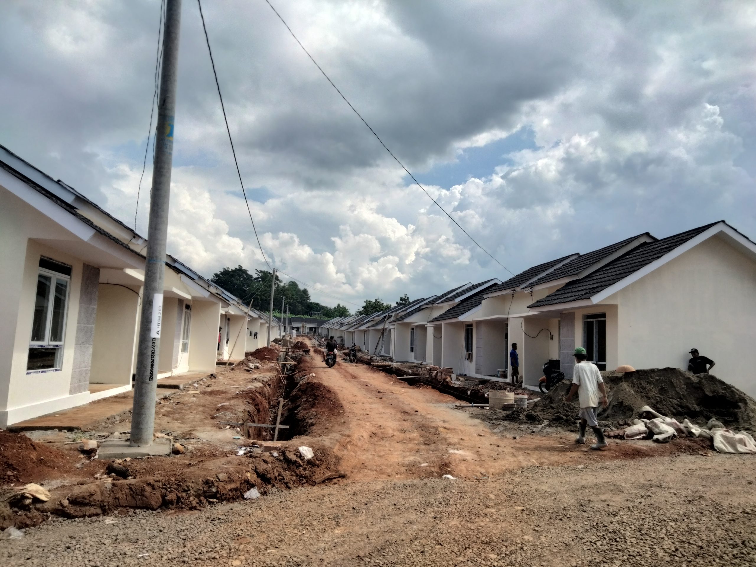 Pembangunan Rumah Relokasi Rampung