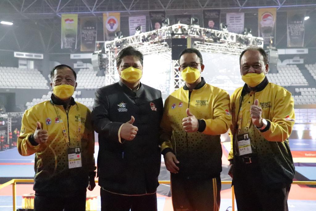 Demi Prestasi, Ketum PB WI, Airlangga Hartanto Bakal Bangun Pusat Wushu Indonesia