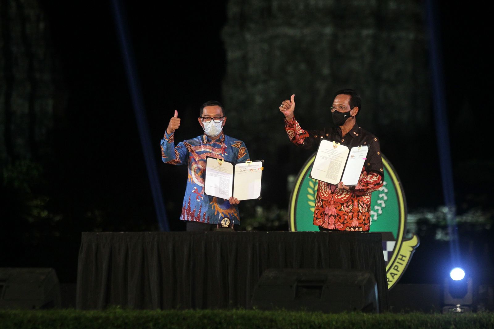 Simbol Bersatu Indonesia, Kerja Sama Ridwan Kamil dengan Sri Sultan Hamengku Buwono X