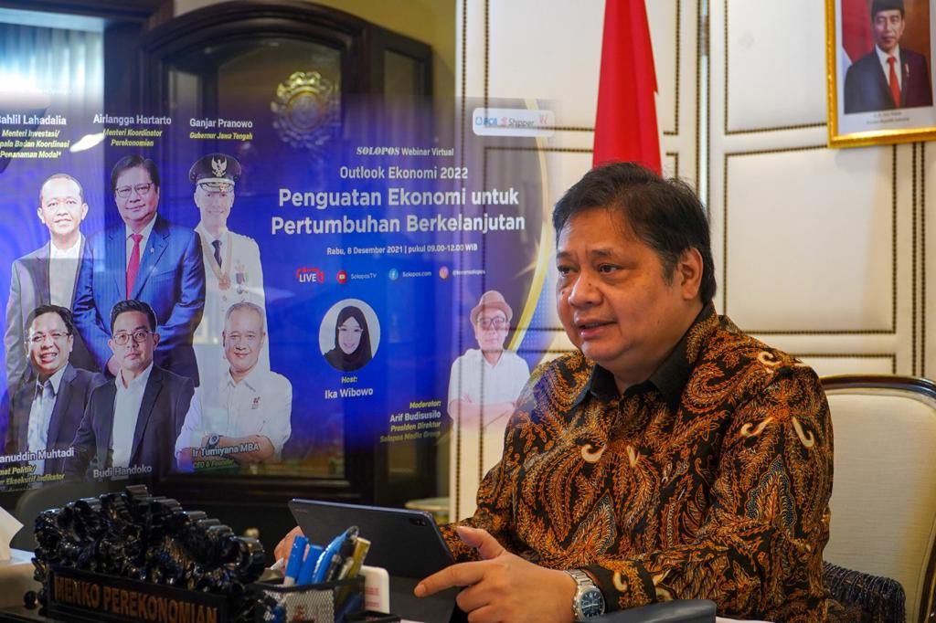 Menko Airlangga: Sukses Tangani Covid-19, Indonesia Diapresiasi Internasional