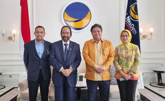 Partai Nasdem Nyaman Jika Masuk Koalisi Indonesia Bersatu